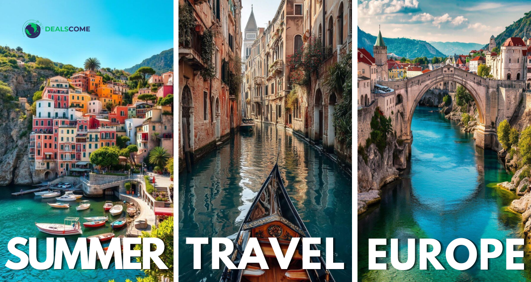 Summer Travel Destinations in Europe by dealscome.com